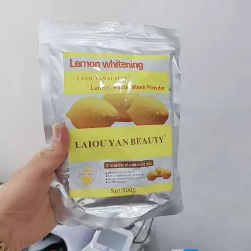 ماسک پودری لاتکسی لیمو لایو یان بیوتی وزن 500 گرم — تصویر ۳