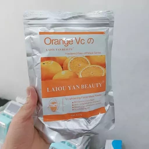 ماسک لاتکسی عصاره پرتقال لاویان بیوتی (اصلی) Laiou Yan Beauty — تصویر ۴