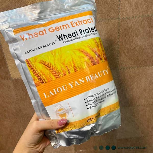 ماسک پودری لاتکسی پروتئین گندم Laiou Yan Beauty (اصلی) — تصویر ۱۲