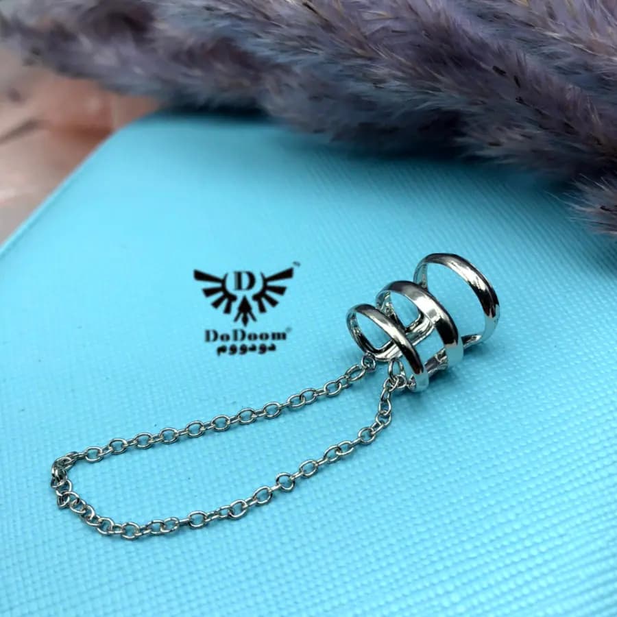 گوشواره ایرکاف چند حلقه E81 — تصویر ۳