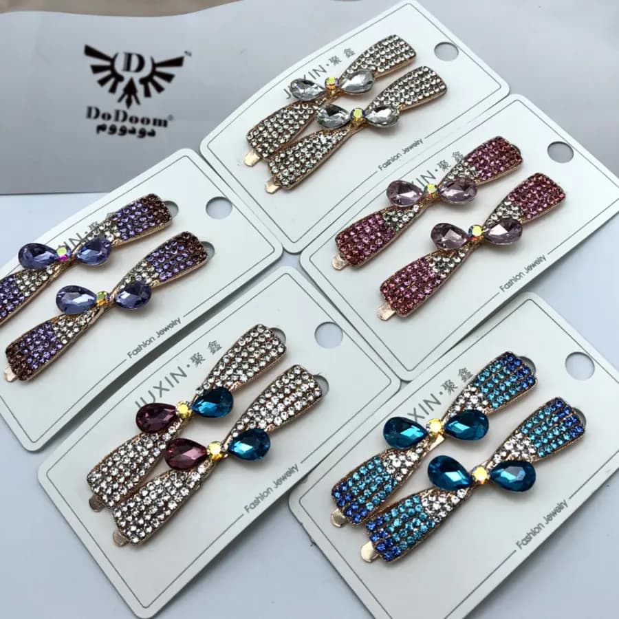 گیره مو نگینی ربان G199 — تصویر ۵