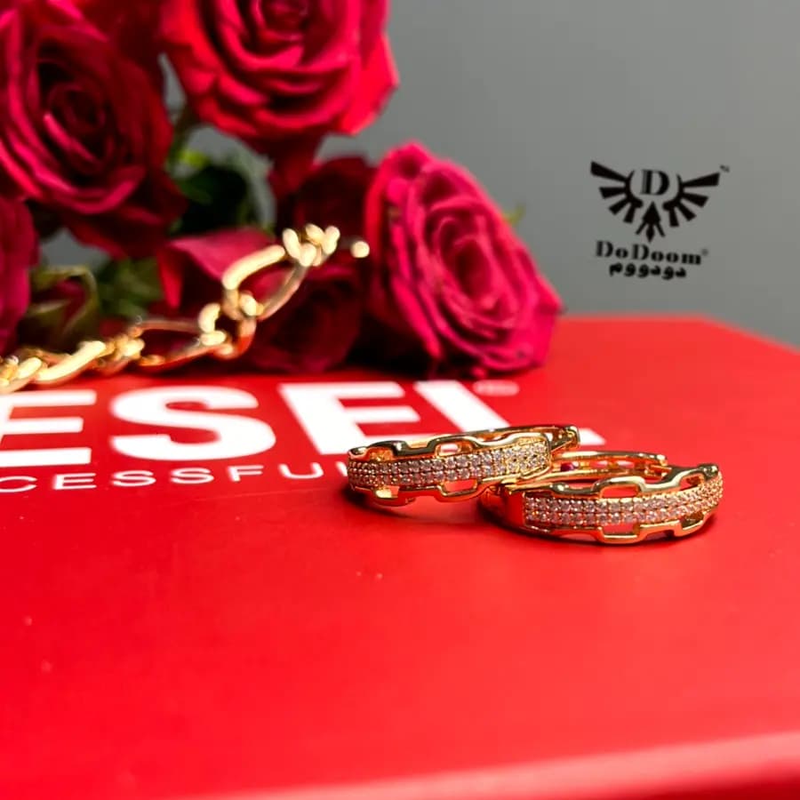 گوشواره نگیندار E67 — تصویر ۲