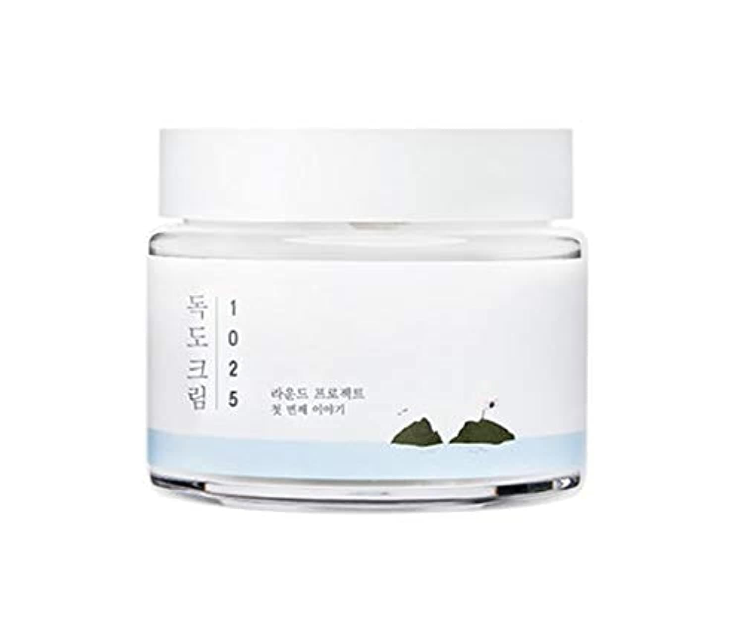 کرم مرطوب کننده و تسکین دهنده راند لب مدل ROUND LAB 1025 DOKDO LIGHT CREAM — تصویر ۲