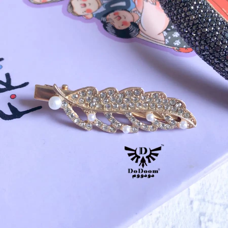 گیره مو برگ بهاری G169 — تصویر ۷