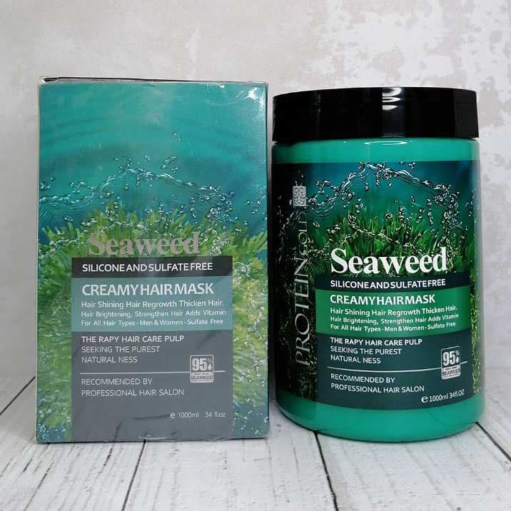 ماسک مو جلبک دریایی بدون سلیکون و سولفات SEAWEED (اورجینال) — تصویر ۴