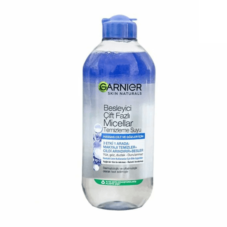 میسلار واتر دوفاز آبی گارنیر گارنیه مناسب پوست حساس Garnier (اورجینال)