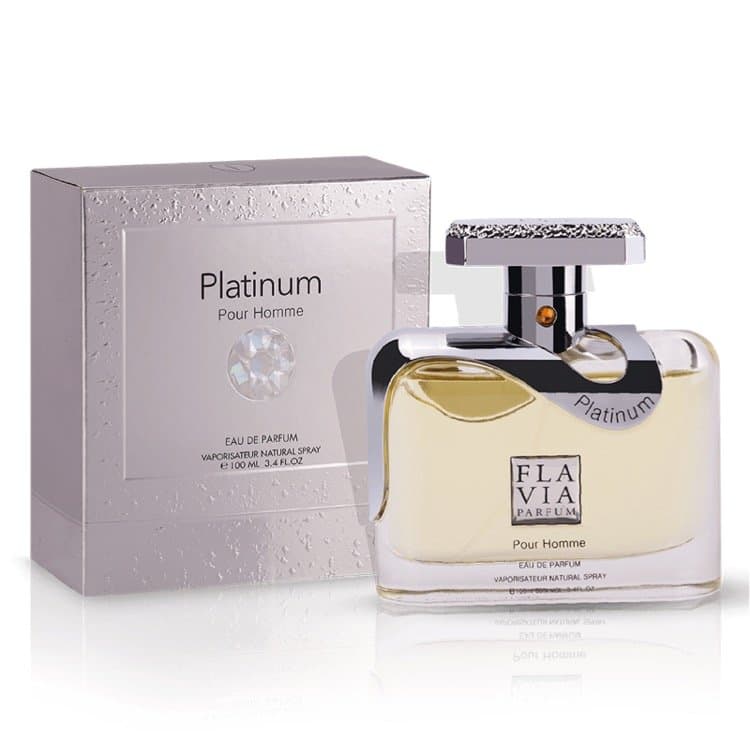 ادکلن مردانه فلاویا پلاتینیوم پور هوم -Flavia platinum pour homme