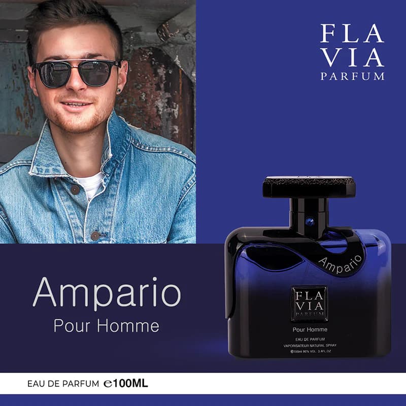 ادکلن مردانه فلاویا امپاریو پور هوم Flavia ampario pour homme — تصویر ۴