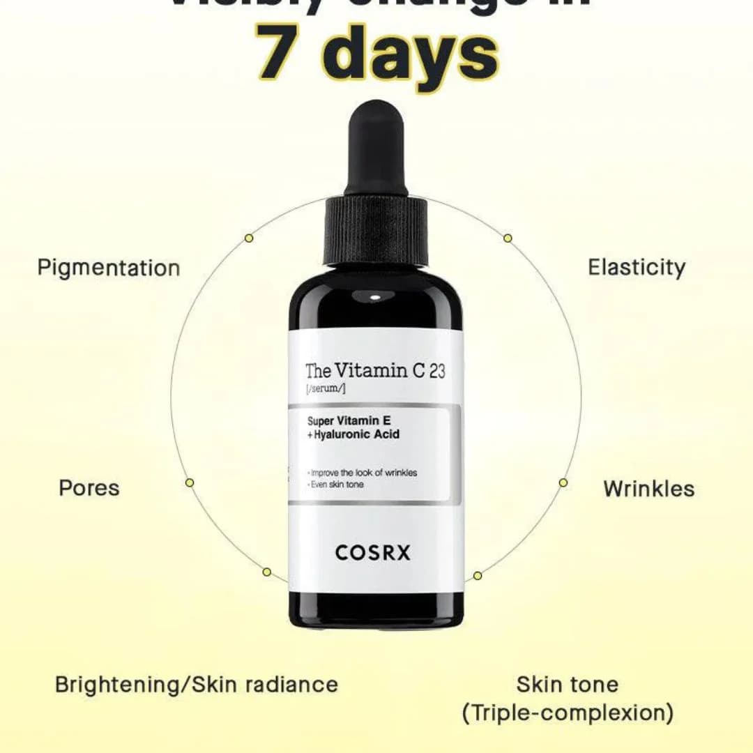 سرم ویتامین سی خالص كوزاركس-COSRX The Vitamin C 23 Serum — تصویر ۴