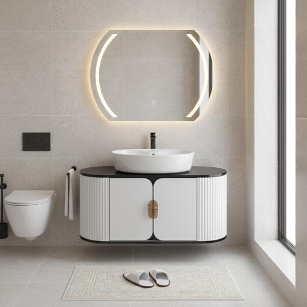 روشویی کابینتی تجسم مدل دنیز