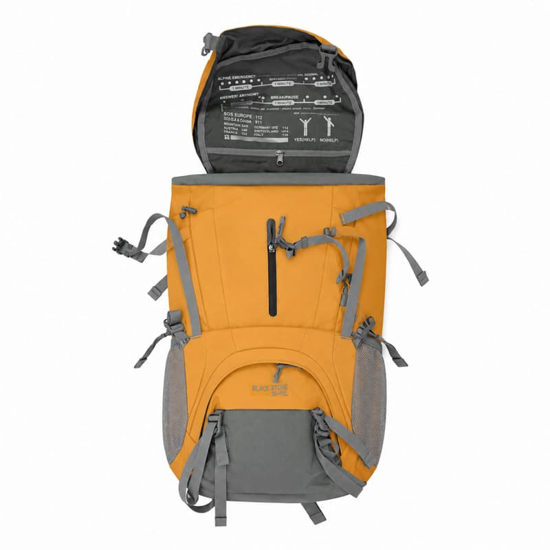 کوله پشتی کوهنوردی دیوتر بلک استون مدل HSN-65370 — تصویر ۵
