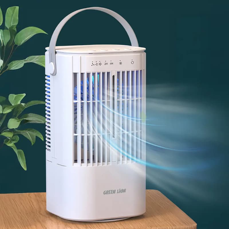 کولر و مه پاش رومیزی برقی گرین لاین مدل GL-AC11 ظرفیت 0.9 لیتر — تصویر ۴