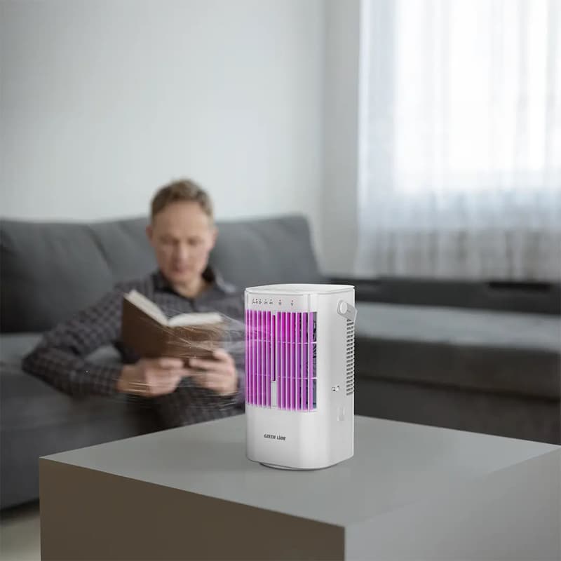 کولر و مه پاش رومیزی برقی گرین لاین مدل GL-AC11 ظرفیت 0.9 لیتر — تصویر ۵