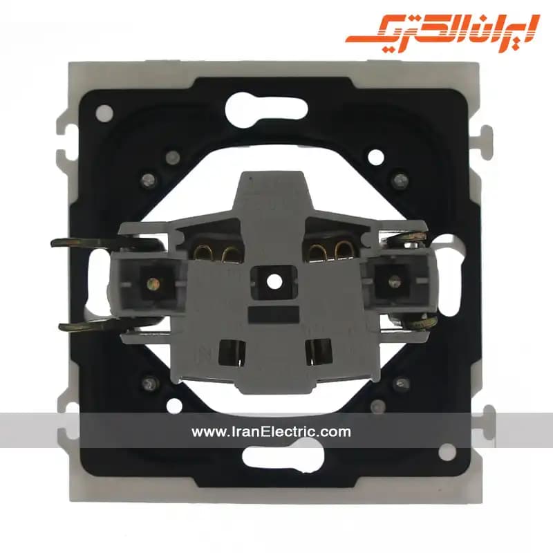 پریز برق ساده اسپادانا مشکی زه سیلور — تصویر ۷