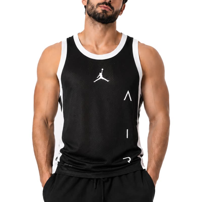 رکابی ورزشی مردانه جردن مدل Dri Fit-226 مشکی — تصویر ۲