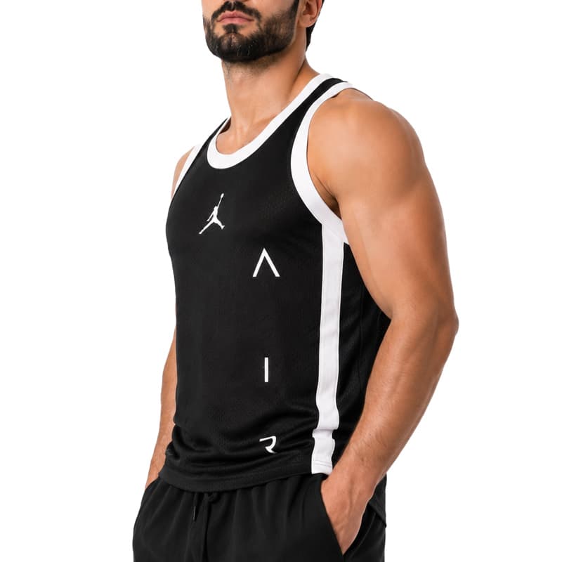رکابی ورزشی مردانه جردن مدل Dri Fit-226 مشکی — تصویر ۳