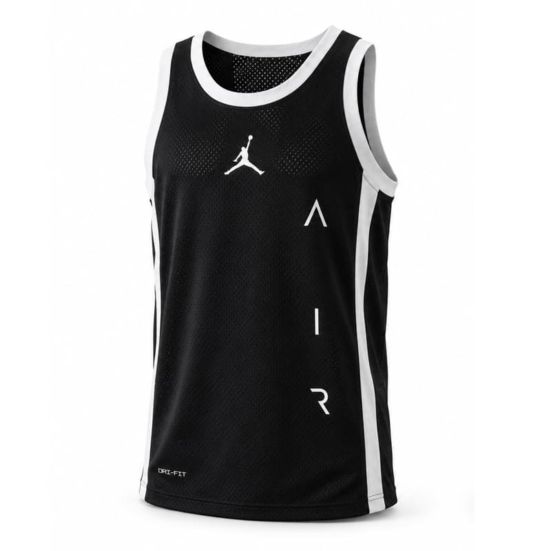 رکابی ورزشی مردانه جردن مدل Dri Fit-226 مشکی — تصویر ۵