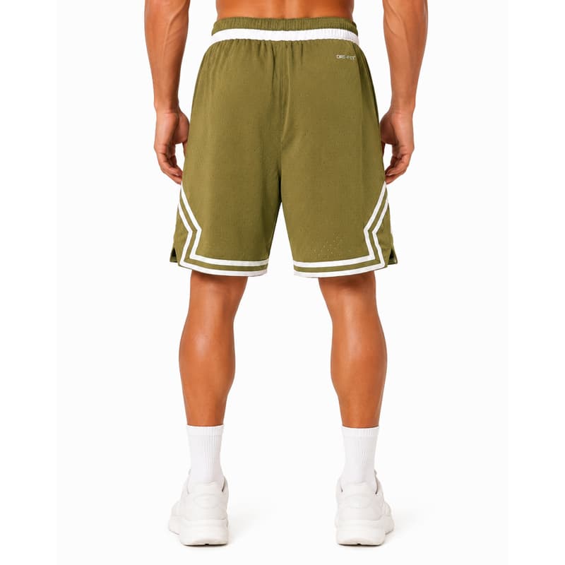 شلوارک ورزشی مردانه جردن مدل Dri Fit-15707 یشمی — تصویر ۴