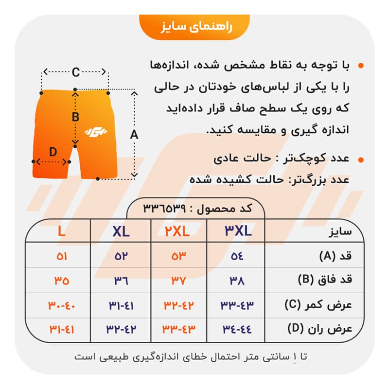 شلوارک ورزشی مردانه پولانو مدل CN-PY-21059 طوسی روشن — تصویر ۷