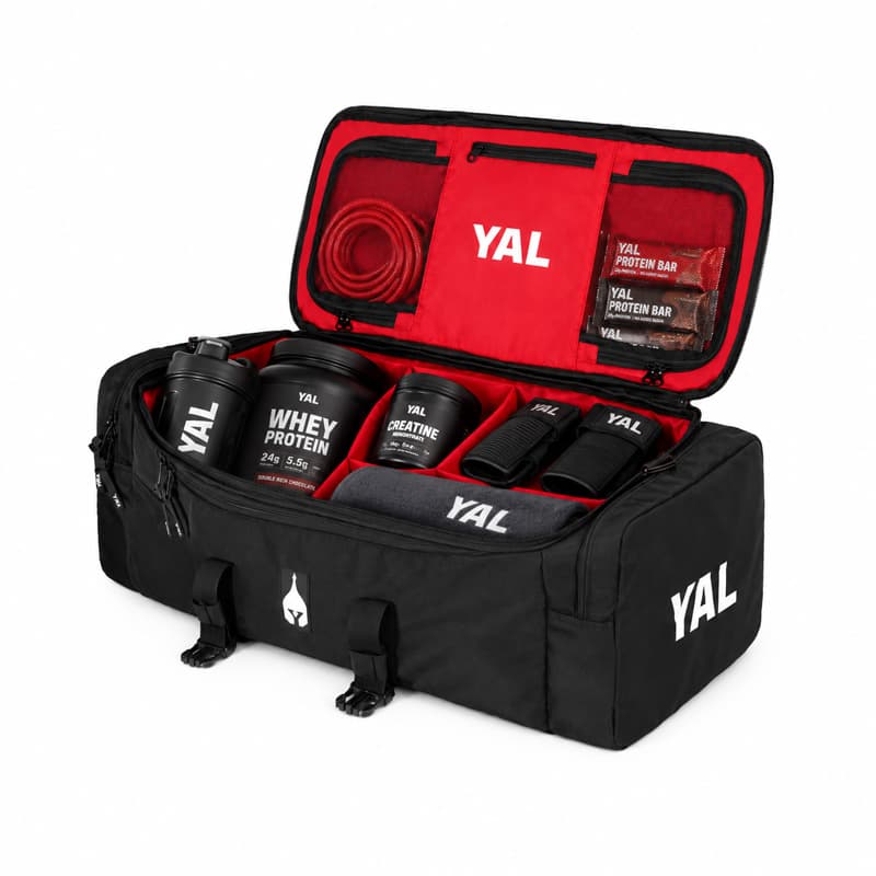 ساک ورزشی تفکیکی یل مدل CN-Yal-26049 جاکفشدار — تصویر ۲