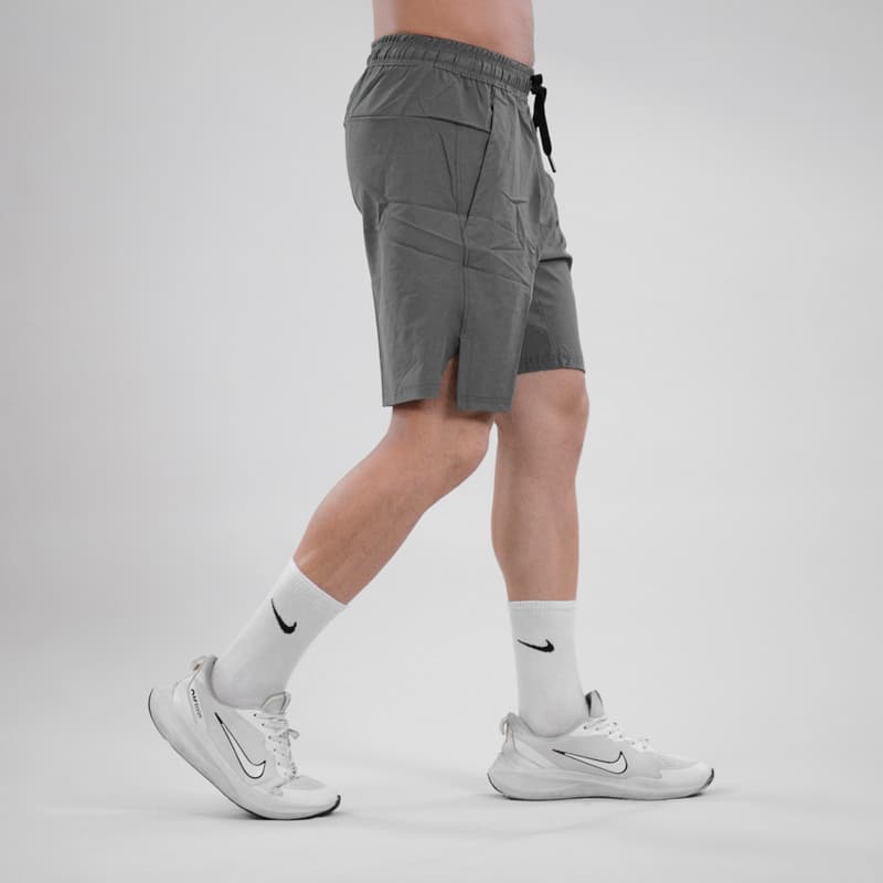 شلوارک ورزشی مردانه نایک مدل Dri Fit-9017 طوسی — تصویر ۵