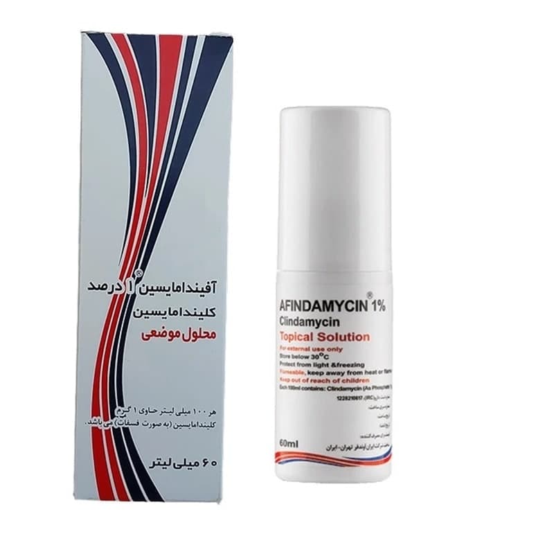 محلول ضدجوش کلیندامایسین یک درصد ایران آوند ایروکس 60 میلی لیتر