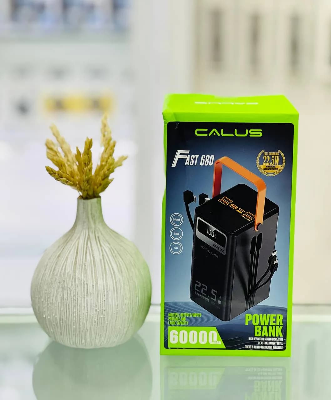 پاوربانک کالوس مدل FAST680 ظرفیت ۶۰ هزار میلی آمپر(اورجینال) — تصویر ۳