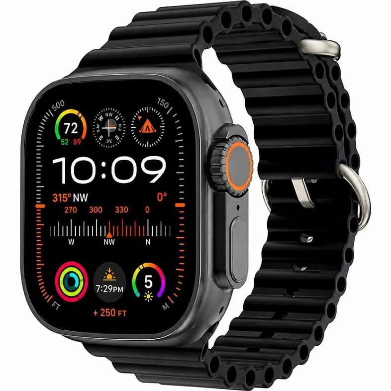 ساعت هوشمند طرح اپل واچ اولترا KEQIWEAR مدل KW78 ultra3 (همراه با 7 بند)اصل