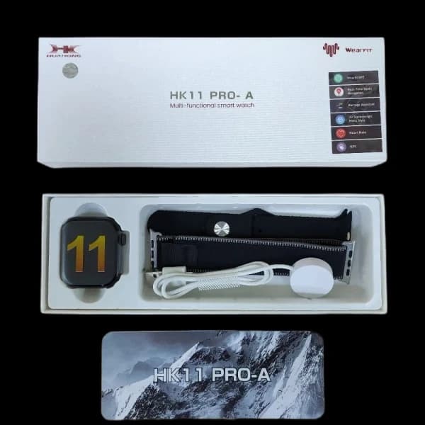 ساعت هوشمند HK11 Pro-A (صفحه AMOLED)اصل — تصویر ۴