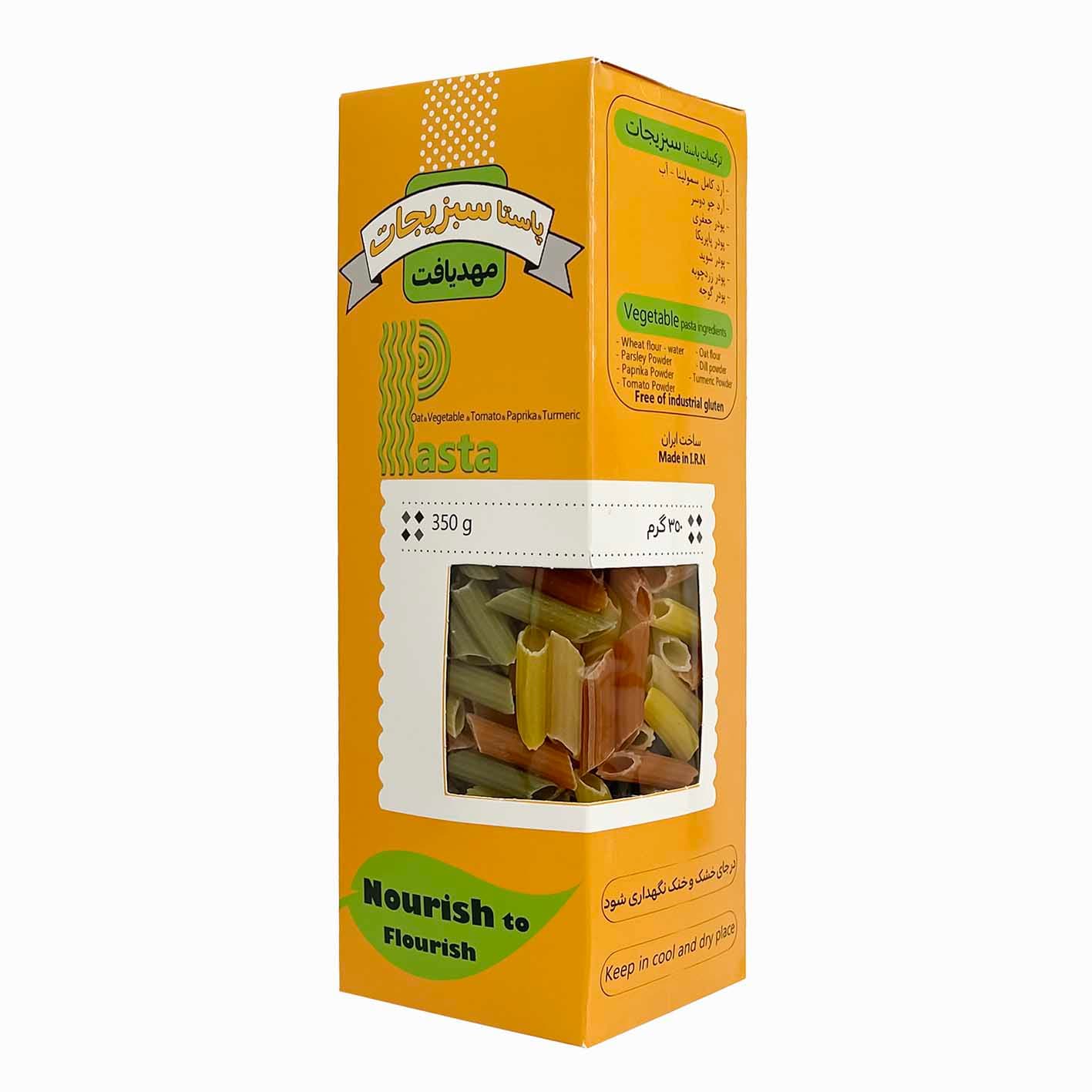 پاستا سبزيجات جودوسر 350گرمي مهدیاف