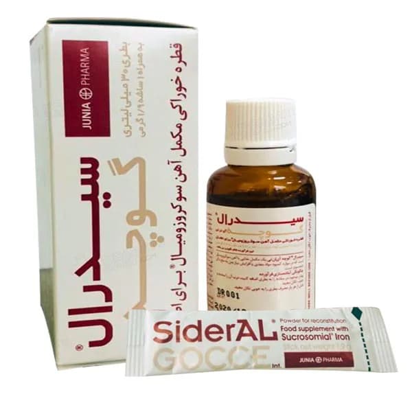 قطره آهن سیدرال گوچه جونیا فارما ۳۰ میلی لیتر
