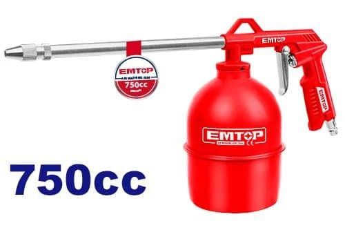 تفنگ شستشو بادی EMTOP مدل EASGW10011 — تصویر ۴