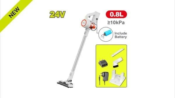 جارو شارژی 24 ولت دایلو مدل DVCW1001 — تصویر ۳