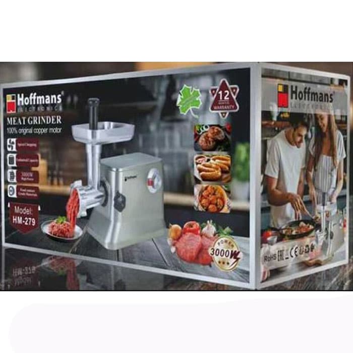 چرخ گوشت صنعتی هافمنز مدل HM-279 — تصویر ۳