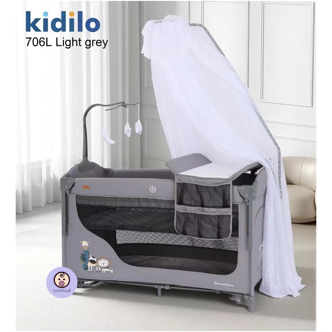 تخت و پارک بازی کیدیلو مدل Kidilo 706L — تصویر ۴