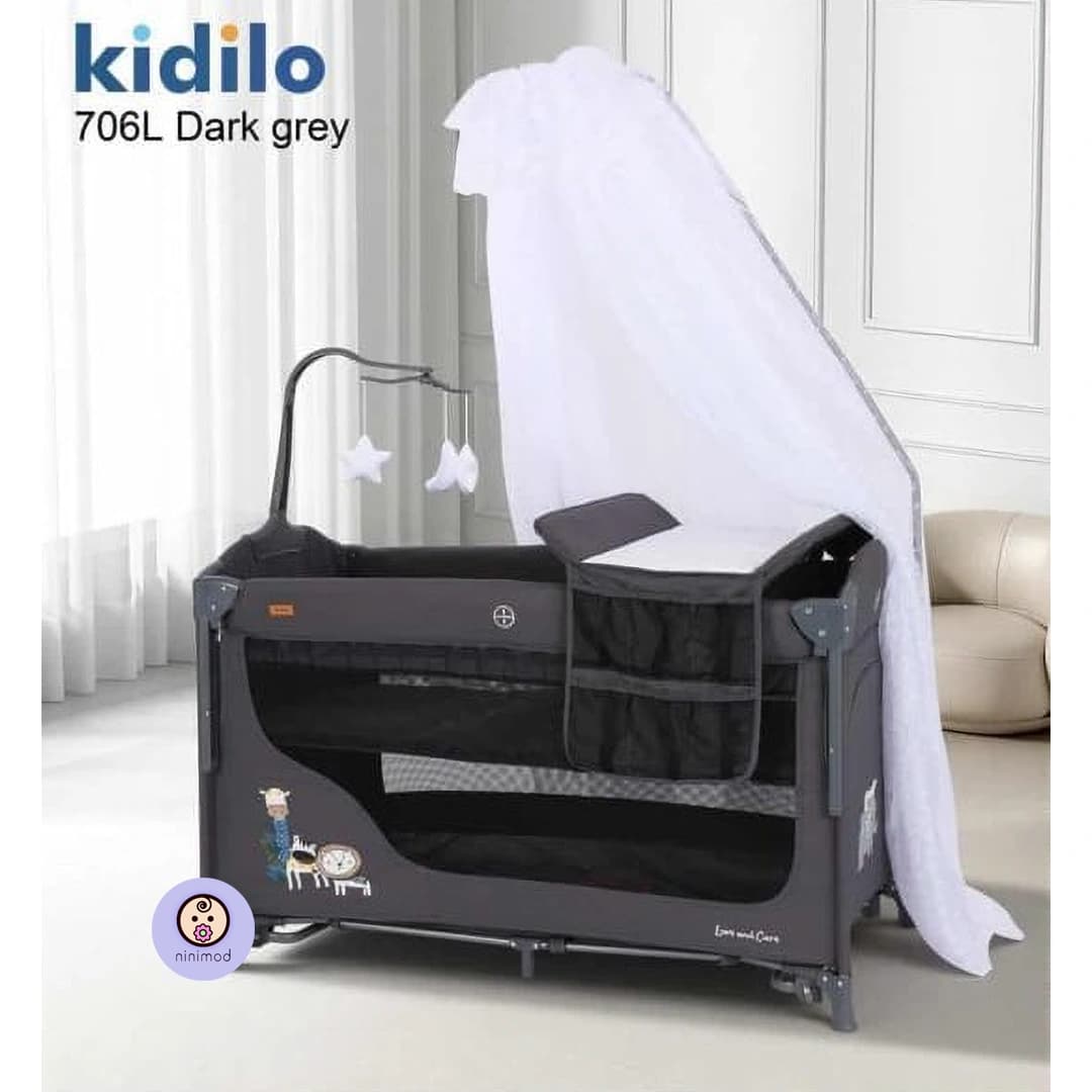 تخت و پارک بازی کیدیلو مدل Kidilo 706L — تصویر ۵