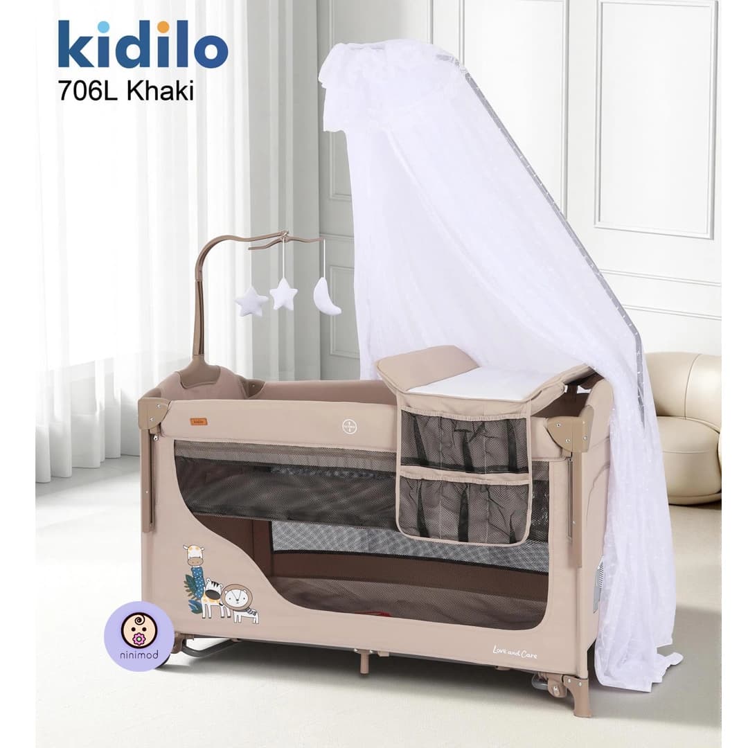 تخت و پارک بازی کیدیلو مدل Kidilo 706L