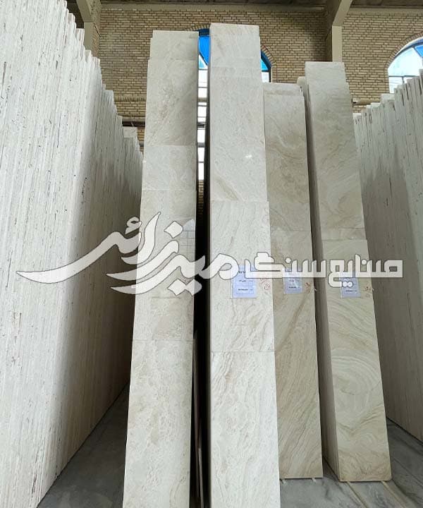 سنگ تراورتن سفید عباس آباد — تصویر ۲