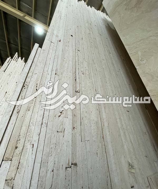 سنگ تراورتن سفید عباس آباد — تصویر ۶