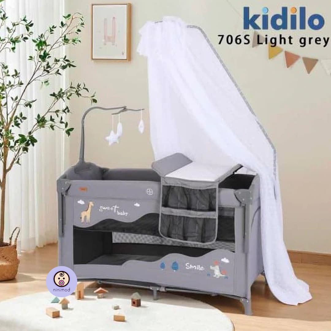 تخت و پارک بازی کیدیلو مدل Kidilo 706S — تصویر ۱۱