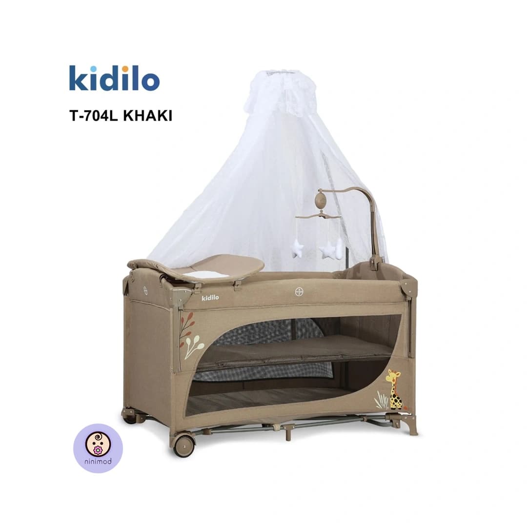 تخت و پارک بازی کیدیلو مدل Kidilo T-704L — تصویر ۷
