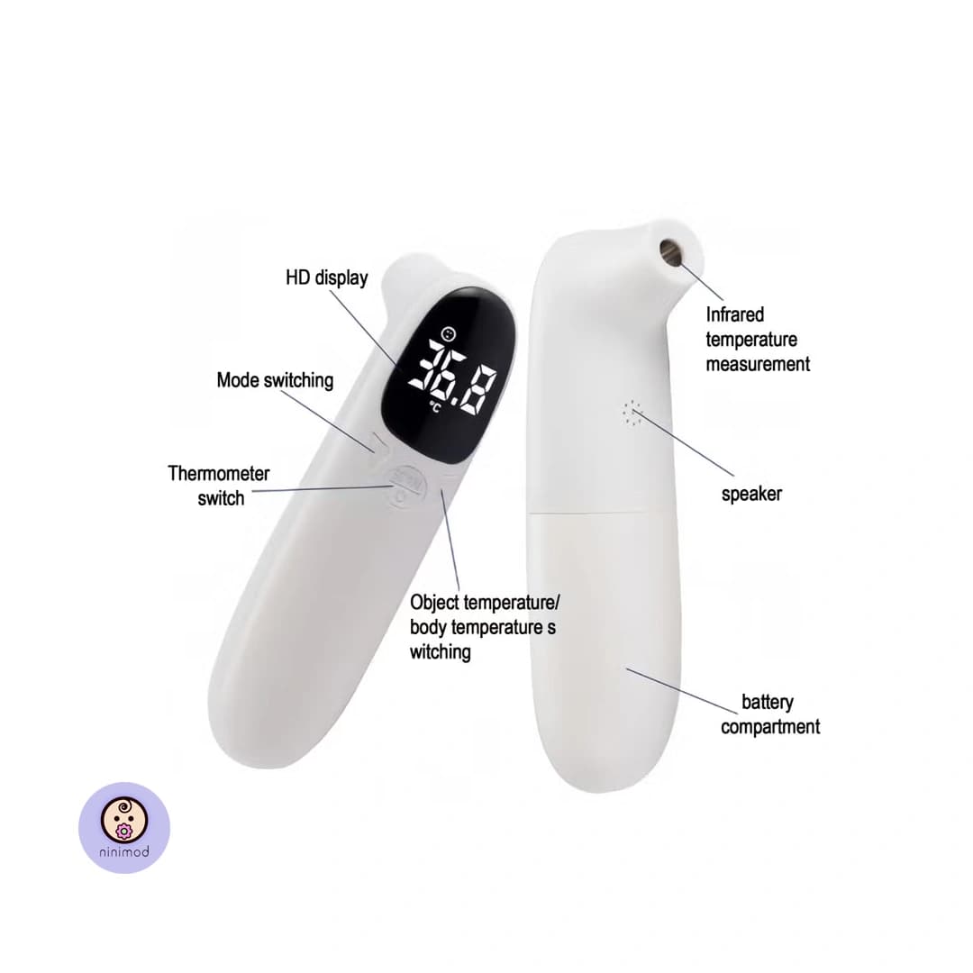 تب سنج دیجیتال غیر تماسی F02 — تصویر ۳
