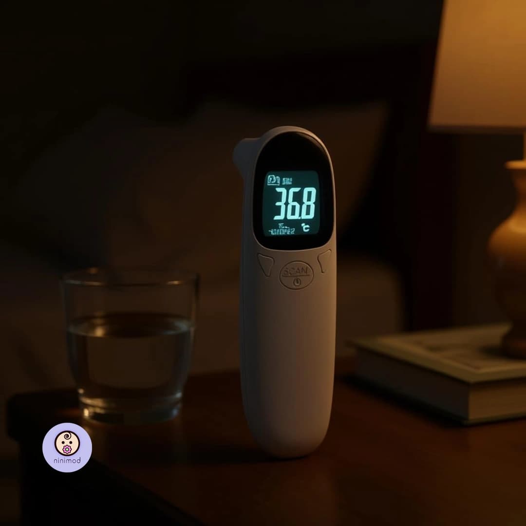 تب سنج دیجیتال غیر تماسی F02 — تصویر ۵