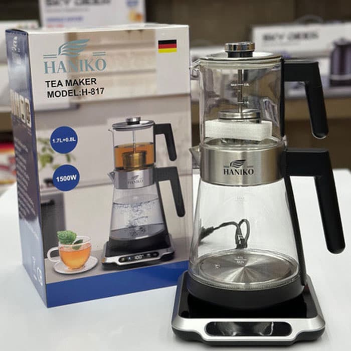چای ساز روهمی پیرکس برند هانیکو مدل H-817 — تصویر ۲