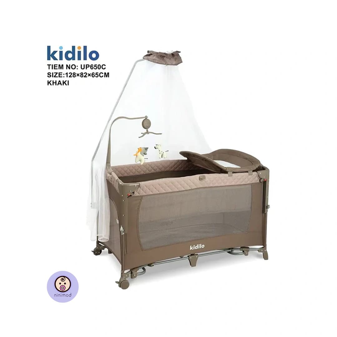 تخت و پارک بازی کودک کیدیلو مدل Kidilo UP650C — تصویر ۱۲