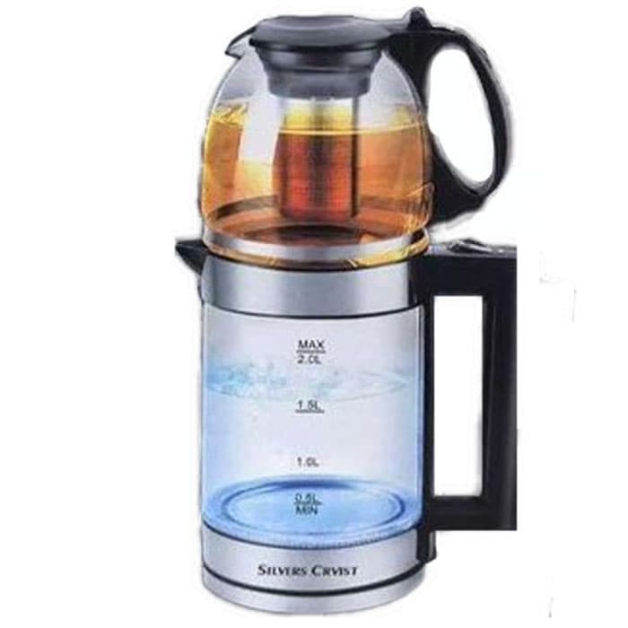 چای ساز برقی شیشه‌ای سیلورکرست مدل SC-001 — تصویر ۴