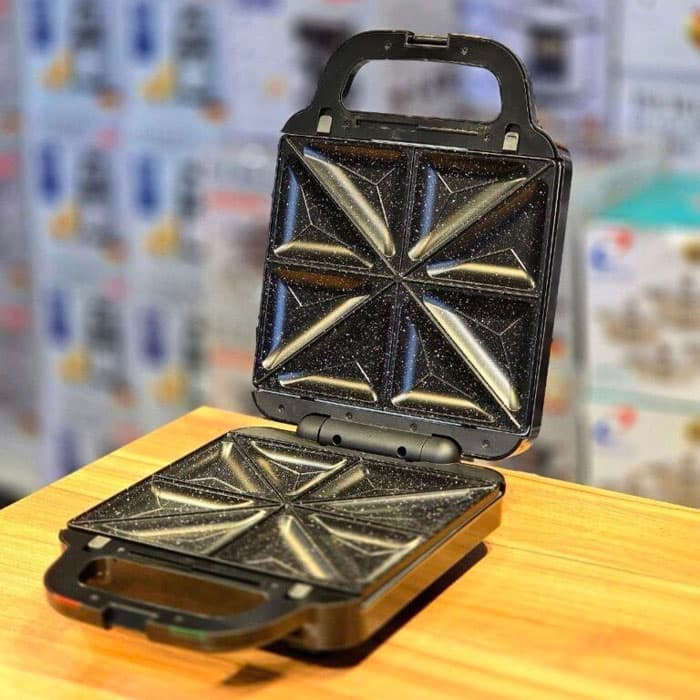 ساندویچ ساز برلین مدل BE-450 سه کاره با بدنه استیل — تصویر ۳