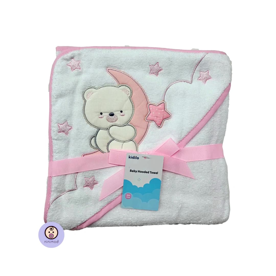 حوله نوزاد کلاه دار کیدیلو کد Kidilo KD-6002 — تصویر ۶