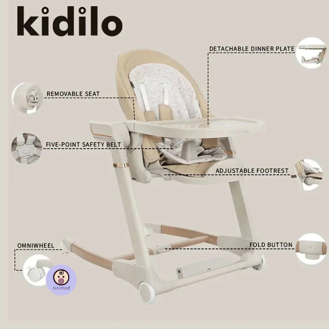 صندلی غذای تابشو کیدیلو مدل Kidilo SG129 — تصویر ۱۱