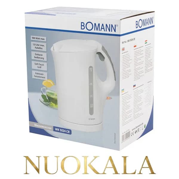 کتری برقی ۱ لیتری Bomann — تصویر ۱۱